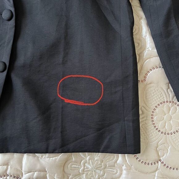 Revolve SNDYS Hills Black Blazer Jacket in Black NEW Size 12 XXL - Picture 10 of 10